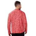 thumbnail image 2 of Men's MSX by Michael Strahan Red Kansas City Chiefs Performance Camo Long Sleeve T-Shirt, 2 of 2
