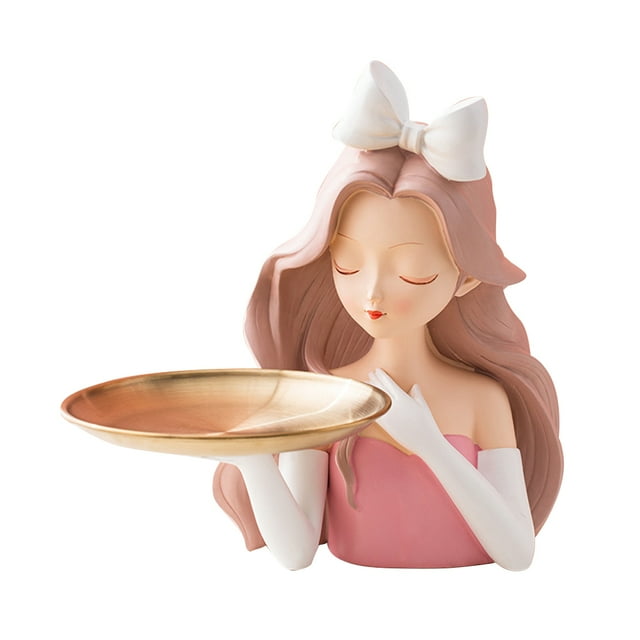 Kuymtek Bonita Almacenamiento para Niña Con Escritorio Resina Palet para Oficina (rosa)