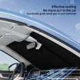 thumbnail image 4 of Car Windshield Sun Shade Foldable Auto Sun Shades Windshield Sunshade Car Windshield Sun Shade Sun Visor For Most Cars Foldable Auto Sun Shades For Front  Automotive Interior, 4 of 8