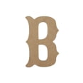 thumbnail image 1 of Wooden Letter Unfinished, Circus Font, Craft Cutout, 1 of 2