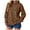 Brown, variant on Jkety Christmas Plush Hoodies Womens Christmas Sweatshirts Pullover Tops Crewneck Long Sleeve Sweatshirt Xmas Holiday Blouse Sky Blue,S