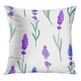 thumbnail image 1 of RYLABLUE Housse de Coussin Motif Lavande Bleue Aquarelle Délicate, 1 of 1