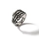 thumbnail image 3 of Minnieouse Anillo esqueleto mano ligero gótico anillos de dedo resistente Color sólido Unisex joyería impermeable regalo adulto Festival Ropa, zapatos y accesorios Miscelánea Minnieouse AP014889-01, 3 of 6