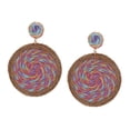thumbnail image 2 of Qarigey 1 par de pendientes bohemios, pendientes de gota, vacaciones en la playa, joyería de oficina, regalo personalizado para madre y mujer, Ropa, zapatos y accesorios Miscelánea Color mixto Qarigey AP011239-05, 2 of 6