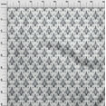 thumbnail image 3 of oneOone Polyester Lycra Fabric Diamond & Swirl Ikat Print Fabric By The Yard 56 Inch Wide, 3 of 4