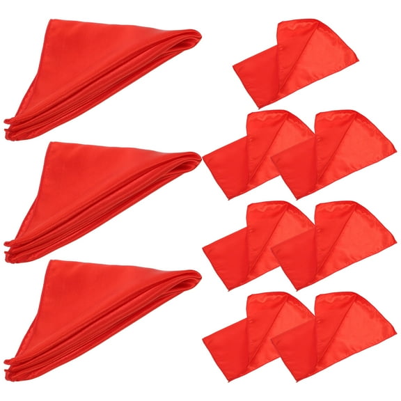 SEWCHICS Red Cloth Napkins, and Smooth Fabric, Reusable Dinner Napkins for Home, Parties, Weddings, and Everyday Use