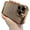 Gold, variant on Super Thin Heat Dissipation Breathable Plating Phone Case for iPhone (Black,iPhone 16)