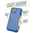 thumbnail image 2 of Smartish iPhone 15 Wallet Case - Wallet Slayer Vol. 1 [Slim + Protective] Credit Card Holder - Blues on the Green, 2 of 6