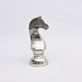 thumbnail image 6 of Expobazaar Decorative Chess Horse Sculpture | Hammered Nickel Finish | Elegant Table Accent | 5.5x5.5x14", 6 of 6