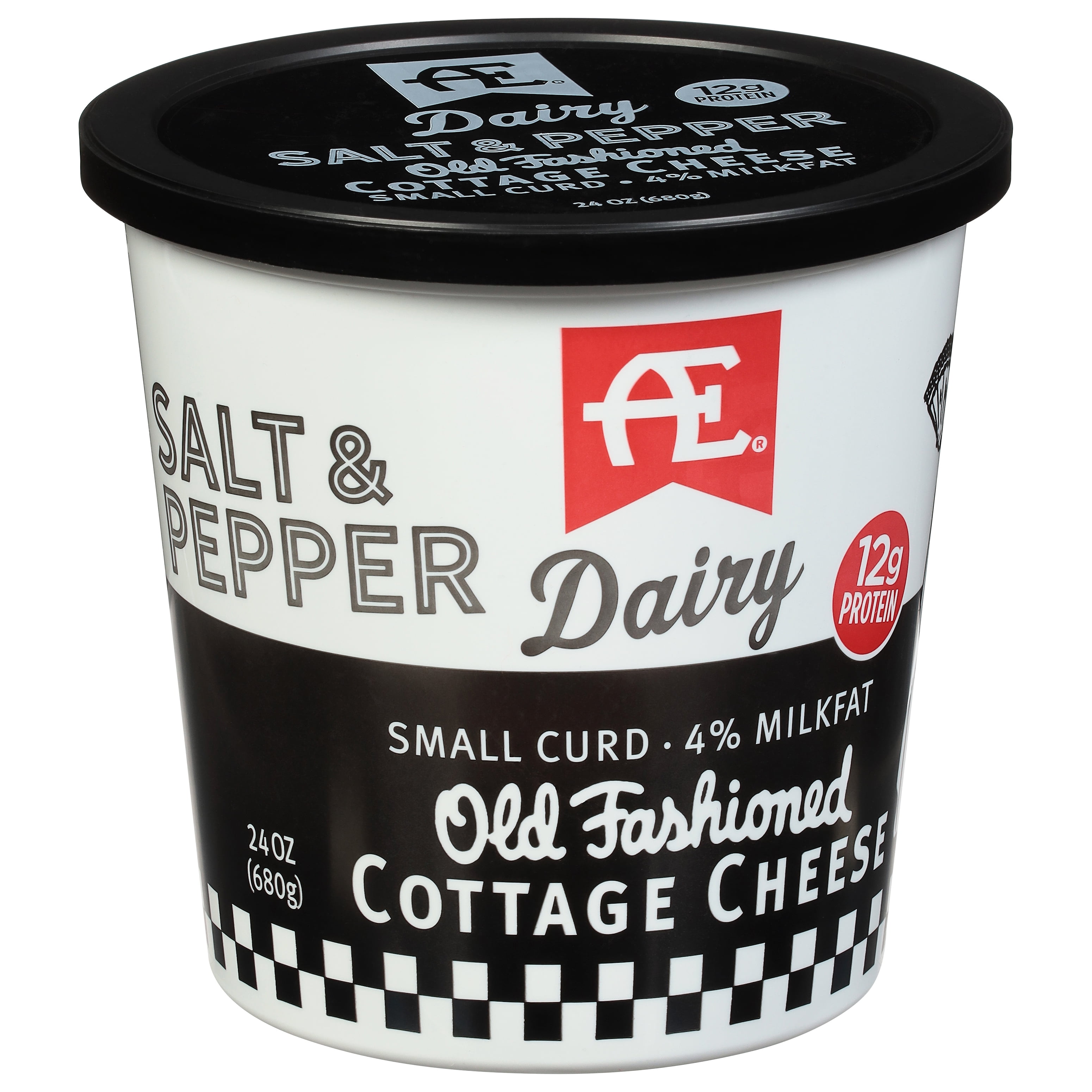 Anderson Erickson 4% Salt and Pepper Cottage Cheese, 24 oz.
