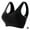 Black（L: 65-75KG）, variant on Womens Sport Bras Seamless Wire Free Weight Support Tank Sports Yoga Sleep Bra