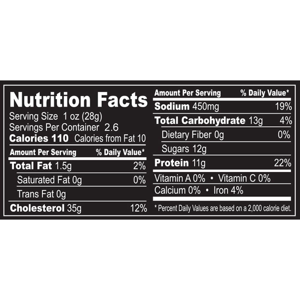 Buffalo Bills Buffalo Chicken Jerky 2.6oz Packs (4 packs of chicken jerky)