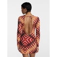 thumbnail image 4 of Hot Girl Summer by Megan Thee Stallion Women's and Women's Plus Thee Mesh Coverup Dress, Sizes XS-3X, 4 of 6