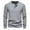 Gray, variant on Erwazi Men's Long Sleeve Waffle Henley Shirts Casual Henley T-shirts for Men
