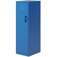 thumbnail image 3 of Solutions d'Espace Armoire de Rangement en Métal à 4 Tablettes Sans Assemblage Classique Bleu, 3 of 7