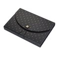 thumbnail image 1 of Enveloppe de dossier noire avec des pois, 1 of 1