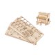 thumbnail image 5 of Rompecabezas 3D DIY, caja de música de piano, decoración de escritorio, kit de construcción, caja de música de madera para ensamblar, kit de, 5 of 9