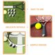 thumbnail image 4 of 8pcs Raqueta de tenis Vibración Vibrator Herramientas de amortiguación de la raqueta Amortiguación de la raqueta de silicona para regalos, 4 of 4