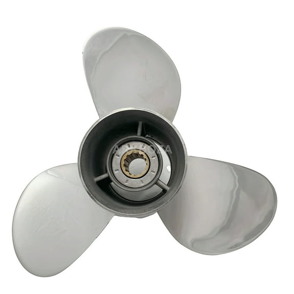Boat Propeller 11 1/2x11 for Suzuki Outboard DF35-60HP 4 STROKE Stainless Steel 13 Tooth OEM NO:99105-00500-11P 11.5x11