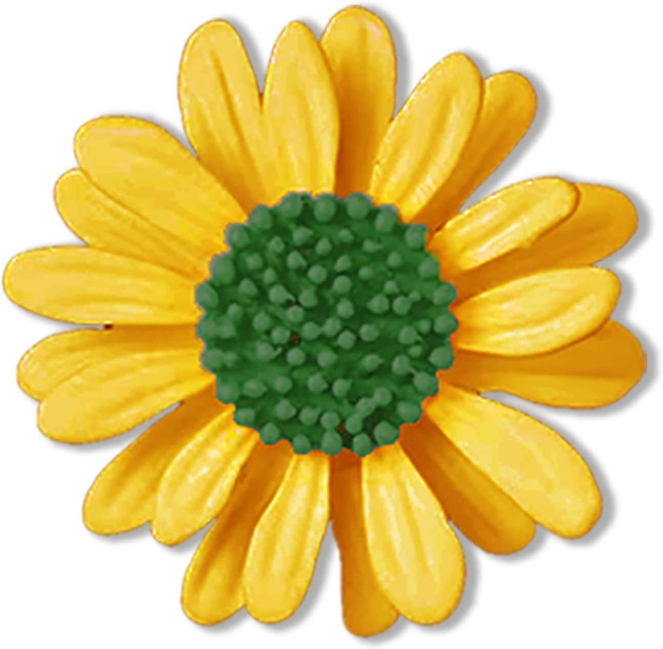 Sunflower Brooch for Women Lapel Pins Cute Sunflower Daisy Safety Push Pin  Buckle apply to Coat Collar Shirt Hat Cardigan Sweater Decorate Tie Tacks