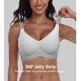 thumbnail image 5 of Daystry Womens Wireless Bras No Underwire Push Up Bra Comfort Seamless Supportive Full Coverage Everyday Bras Gradient Color with Bra Extender, 5 of 12