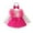 Hot Pink, variant on Infant Pink Baby Girl Clothes Newborn Baby Girl Rompers Dresses Baby Outfit Ropa De Bebe NiñA Newborn Girl Dresses 3-6 Months