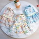 thumbnail image 5 of Vestido de perro de 3 piezas para perros pequeños, lindo encaje Floral, ropa para cachorros, vestido de princesa para gatos, ropa para mascotas para cachorros, perros y gatos, 5 of 7