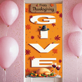thumbnail image 4 of Decorative Design Happy Thanksgiving Banner Autumn Leaves Turkey Dinner for Thanksgiving Dinner Family Gathering Harvest Festival, 4 of 9