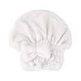 thumbnail image 6 of Gazechimp 2xHair Drying Towels Long Hair Hair Towel Wrap for Bathroom SPA Facials Shower white, 6 of 8