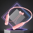 thumbnail image 3 of Auriculares inalámbricos VALSEEL Auriculares Bluetooth que se pueden insertar en la tarjeta Subwoofer Juegos Deportes Escuchar canciones Modo de cuello Auriculares electrónicos, 3 of 5