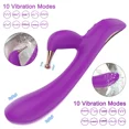 thumbnail image 3 of XBONP 2 in 1 Powerful Rabbit Vibrator Silicone Large Size Wand G-Spot Massager Vibrators Sex Toy for Couple, 3 of 5
