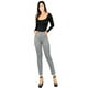 thumbnail image 1 of Jeggins Mujer Legging Pantalón A Cuadro Mallones Mayon Malla, 1 of 5
