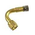 thumbnail image 1 of Tire Valve Extension Pole | Universal Extender Motorcycle Air Inflation Adapter with 90-Degree Bend | Auto Scooter Valve Extender for Cars, Trucks, Bikes, 1 of 9