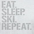 thumbnail image 3 of CafePress - Eat Sleep Ski Repeat T Shirt - Men's Classic Graphic T-Shirt, 3 of 4