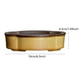 thumbnail image 7 of Baoblaze Kungfu Tea Tray Tea Boat Drainage Decorative Space Saving Teaware Removable Tray, 7 of 7