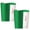 Green, variant on Con-Tact Creative Covering Adhesive Covering 18" x 16' Kelly Green 2 Rolls (KIT16FC9AH4206-2)