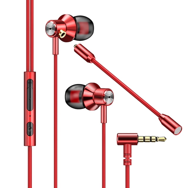 Binmer Draagbare Dynamische In-Ear Wired Headphone Gaming Headset Met Mic