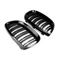 thumbnail image 2 of par de parrilla delantera de coche negra brillante 51137157277 apta para Serie 3 E92 E93 06-09, 2 of 8