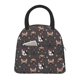 thumbnail image 1 of Fotbe French Bulldogs Bolsa de Almuerzo con Estampado, Lonchera Aislada, Contenedor de Comida Reutilizable Tipo Cooler a Prueba de Fugas, 1 of 6