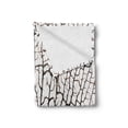 thumbnail image 2 of Old Forest Soft Flannel Fleece Throw Blanket, Cracked Curly Coral Branch Like Earth Surface Tree of Life Nature Woodland Theme, Cozy Plush for Indoor and Outdoor Use, 70" x 90", Beige, by Ambesonne, 2 of 5