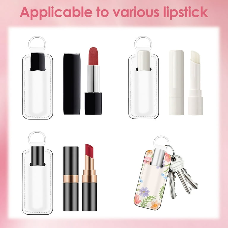 30 Pcs Sublimation Chapstick Holder Blank Neoprene Sublimation