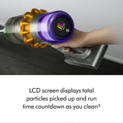 Premium Dyson V15 Detect Extra Cordless Vacuum | Yellow/Nickel