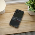 thumbnail image 5 of DistinctInk Clear Hybrid Case for Apple iPhone 14 Pro (6.1" Screen) - Basketball is in My Blood - Lightweight Grip, 5 of 9