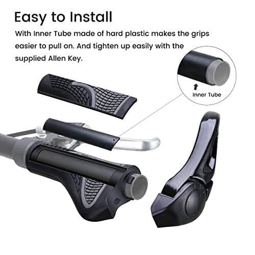 bike handle grip edge led light