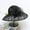 Black, variant on Elegant Lace Mesh Floral Wide Brim Fisherman Sun Hat for Women and Girls Summer Beach Outdoor Black,One Size