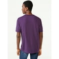 thumbnail image 6 of Free Assembly Men’s Everyday Cotton Tee with Short Sleeves, Sizes S-3XL, 6 of 6