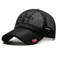 thumbnail image 1 of Gorra de béisbol de malla deportiva de verano para hombre, gorra de béisbol para mujer, gorra de sol de verano, gorra de verano, gorra de verano, ajustable, transpirable, de secado rápido, 1 of 5