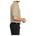 thumbnail image 3 of Mens Silk Touch Polyester/Cotton Polo with Pocket Stone 6X-Large, 3 of 6