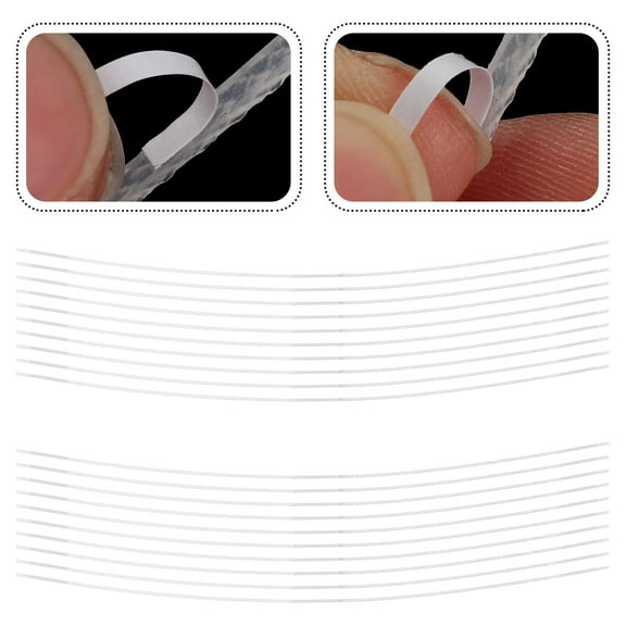 Raindrops 20Pcs Glue Tapes for Crafts Books Binding Glue Tapes Glue Binding Strips Office Binding Supply