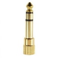 thumbnail image 7 of QAOlDH Gold 6.3mm Male Plug to 3.5mm Female Jack Stereo Audio Home Connectors, 7 of 7